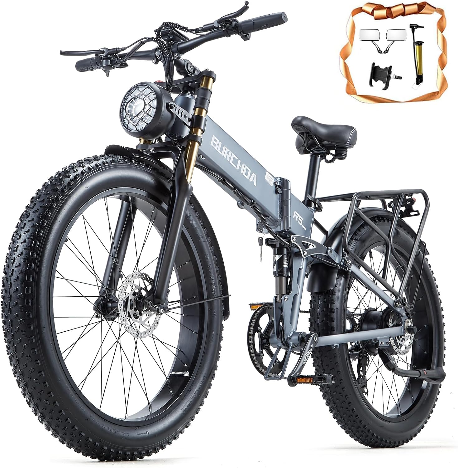 DAMSON Dual Motor 2000W Electric Bike for Adults view 3