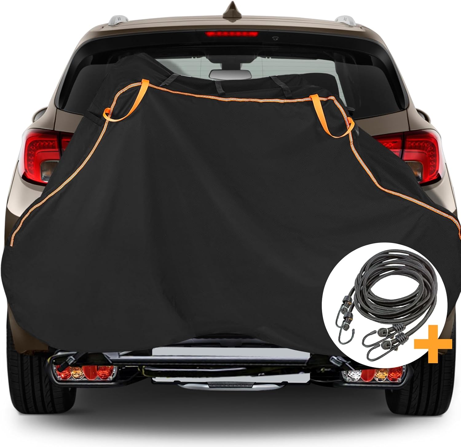 Narremcoy Waterproof 600D Bike Cover for Transport 2 Bikes view 1