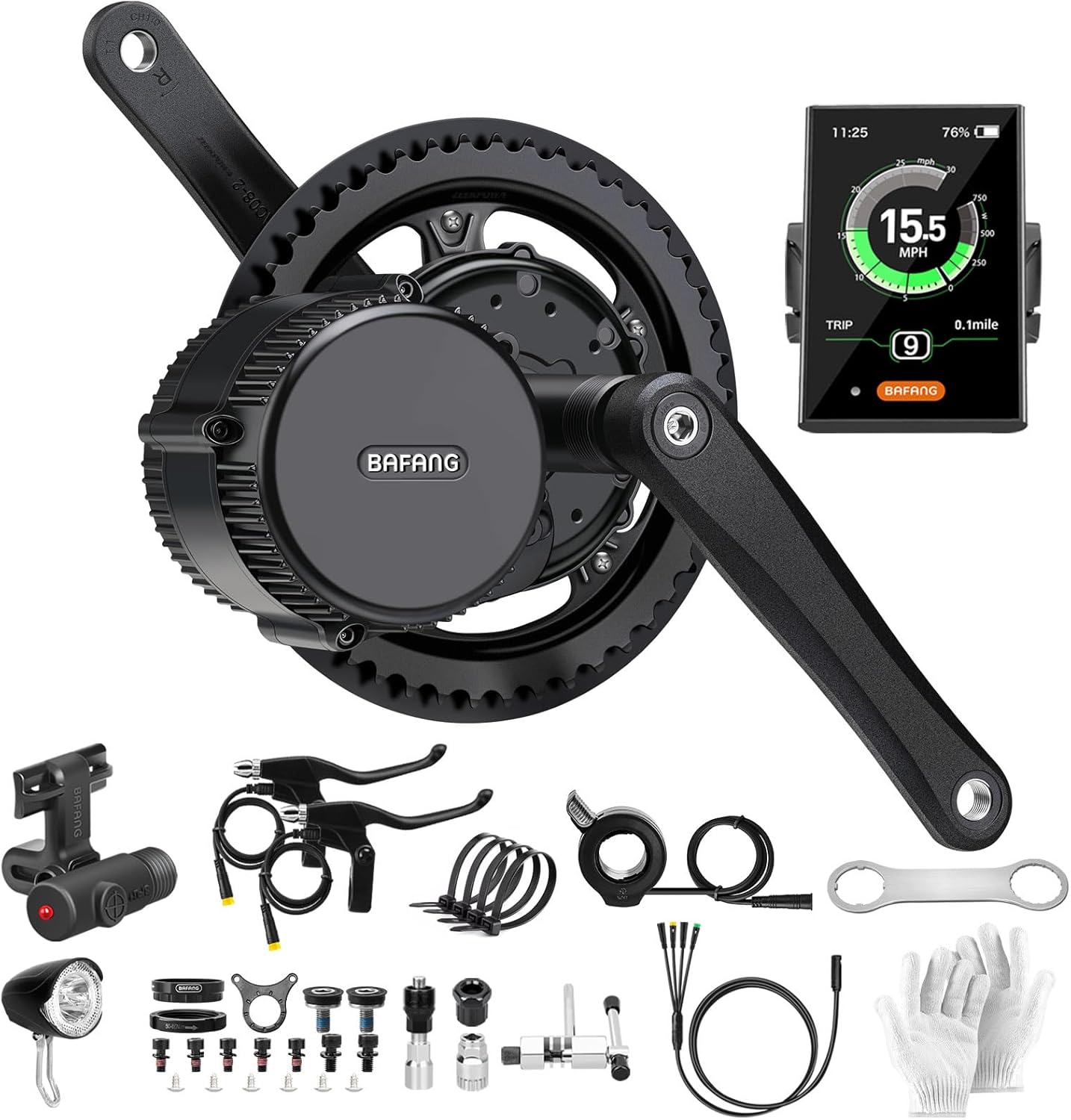 Bafang Electric Bike Conversion Kit – Mid Motor BBS-HD