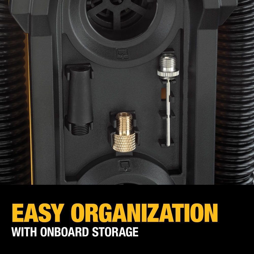 DEWALT Tire Inflator - Portable Air Compressor - 20V MAX view 2