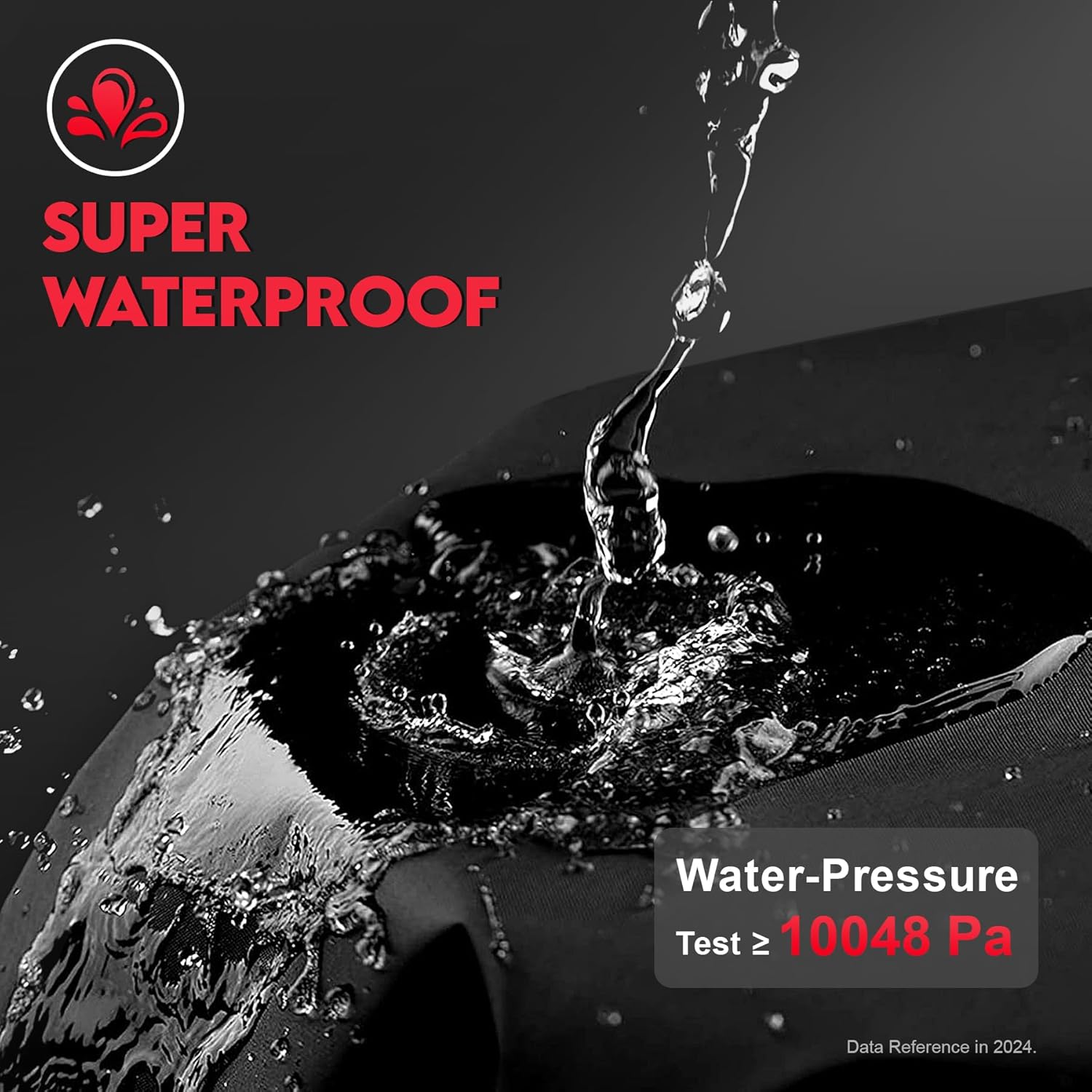 Zettum Waterproof Bike Cover – XL Size for 2 Bikes view 5